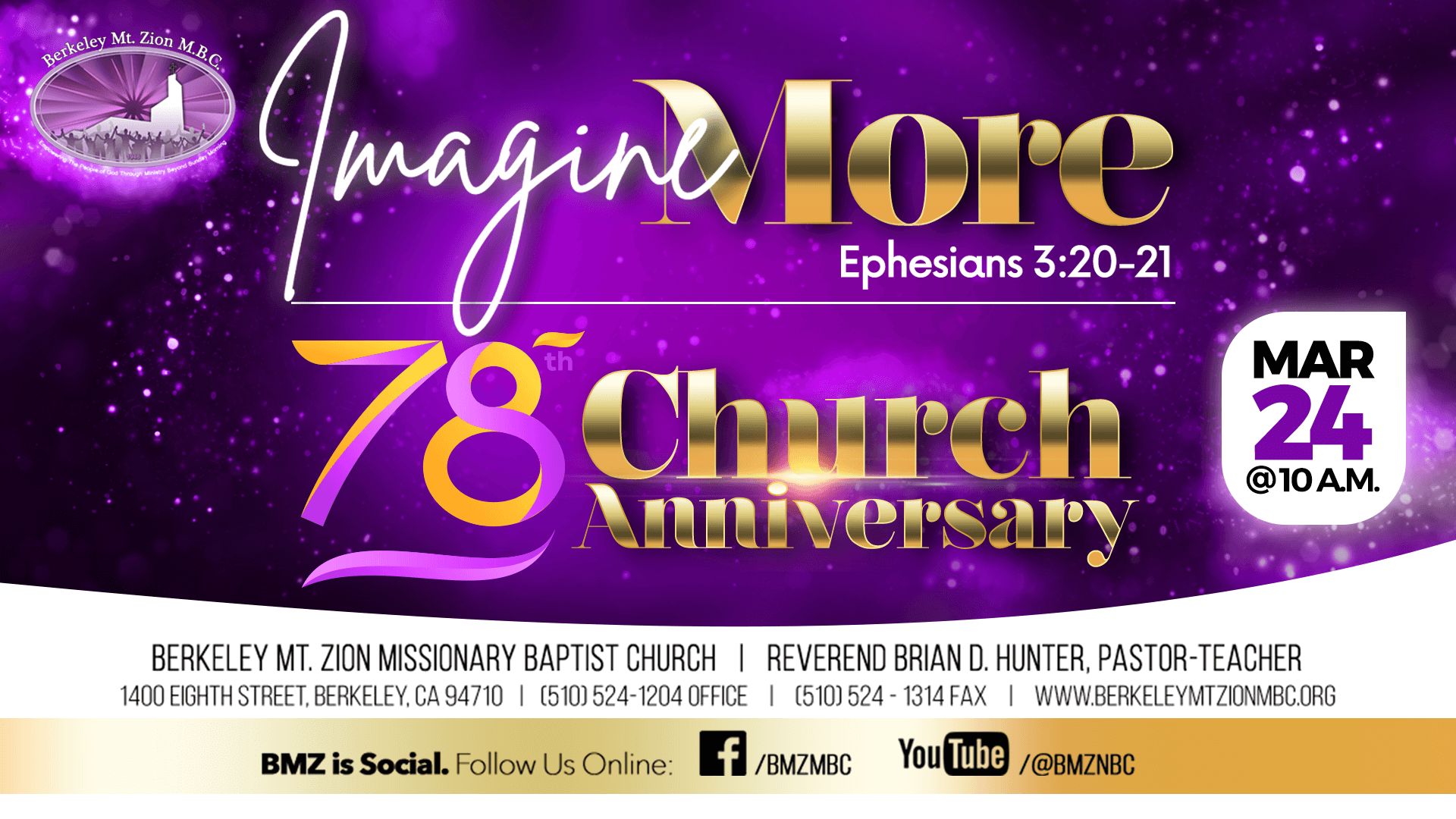 78th Church Anniversary